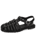 MELVIN & HAMILTON Leren enkelsandalen "Keyla 2" zwart