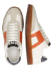 MELVIN & HAMILTON Leren sneakers "Jaxson 3" beige/oranje/wit