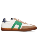MELVIN & HAMILTON Leder-Sneakers "Jaxson 3" in Hellbraun/ Weiß/ Grün