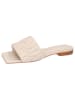 MELVIN & HAMILTON Leren slippers "Eglantine 2" beige