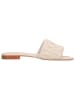 MELVIN & HAMILTON Leren slippers "Eglantine 2" beige