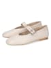 MELVIN & HAMILTON Leren ballerina's beige