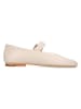 MELVIN & HAMILTON Leren ballerina's beige