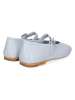 MELVIN & HAMILTON Leren ballerina's lichtblauw