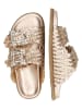 MELVIN & HAMILTON Leder-Pantoletten "Eve 1" in Rosegold