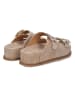 MELVIN & HAMILTON Leder-Pantoletten "Eve 3" in Beige