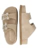 MELVIN & HAMILTON Leder-Pantoletten "Eve 3" in Beige