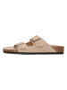MELVIN & HAMILTON Leren slippers "Kev 1" beige