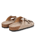 MELVIN & HAMILTON Leren slippers "Kev 1" beige