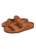 MELVIN & HAMILTON Leren slippers "Kev 1" lichtbruin