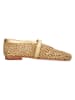 MELVIN & HAMILTON Leder-Ballerinas "Alivia 1" in Gold