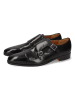 MELVIN & HAMILTON Leder-Monkstraps "Lance 1" in Schwarz
