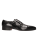 MELVIN & HAMILTON Leren monkstraps "Lance 1" zwart