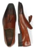 MELVIN & HAMILTON Leder-Mokassins "Leonardo 24" in Hellbraun/ Braun
