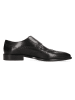 MELVIN & HAMILTON Leder-Monkstraps "Martin 2" in Schwarz
