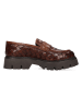 MELVIN & HAMILTON Leren mocassins "Thelia 6" lichtbruin
