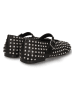 MELVIN & HAMILTON Leder-Ballerinas in Schwarz