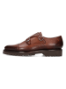 MELVIN & HAMILTON Leder-Monkstraps "Corentin 2" in Hellbraun