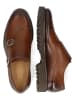 MELVIN & HAMILTON Leder-Monkstraps "Corentin 2" in Hellbraun