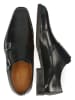MELVIN & HAMILTON Leren monkstraps "Stefano 2" zwart