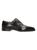 MELVIN & HAMILTON Leder-Monkstraps "Stefano 2" in Schwarz
