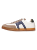 MELVIN & HAMILTON Leder-Sneakers "Jaxson 3" in Beige/ Weiß/ Dunkelblau