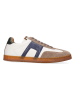 MELVIN & HAMILTON Leren sneakers "Jaxson 3" beige/wit/donkerblauw