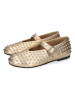MELVIN & HAMILTON Leder-Ballerinas in Gold