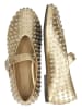 MELVIN & HAMILTON Leder-Ballerinas in Gold