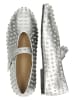 MELVIN & HAMILTON Leder-Ballerinas in Silber
