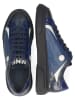 MELVIN & HAMILTON Leren sneakers "Harvey 9" blauw/zwart