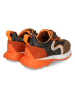 MELVIN & HAMILTON Leren sneakers "Richmond 8" kaki/oranje