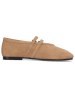 MELVIN & HAMILTON Leder-Ballerinas in Beige