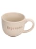 Tognana 4er-Set: Kaffeetassen ''Cindy Barista'' in Braun/ Hellbraun/ Beige - 100 ml