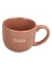 Tognana 4er-Set: Kaffeetassen ''Cindy Barista'' in Braun/ Hellbraun/ Beige - 100 ml