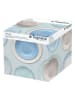 Tognana 18tlg. Tafelservice "Madison Celine" in Blau/ Mint/ Beige