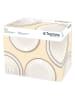 Tognana 18tlg. Tafelservice "Louise Stay" in Creme/ Braun