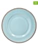 Tognana 6er-Set: Speiseteller "Althea" in Türkis - Ø 27 cm