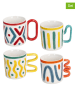 Tognana 4er-Set: Tassen "Iris" in Bunt - 300 ml