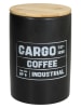 Tognana Koffiedoos "New Milk & Coffee Cargo" zwart/wit - 700 ml