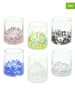 Andrea Fontebasso 1760 6er-Set Gläser "Venezia" in Bunt - 300 ml