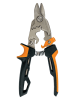 Fiskars Blechschere in Schwarz/ Orange