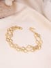 Pierres delicates Vergold. Armkette mit Kristallen
