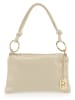 Anna Morellini Leren schoudertas "Erenza" beige - (B)25 x (H)16 x (D)2 cm