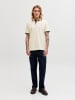 Jack & Jones Koszulka polo "Paulos" w kolorze beżowym