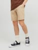 Jack & Jones Szorty "Fury" w kolorze beżowym