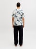 Jack & Jones Koszulka "Honululu" w kolorze biało-granatowym