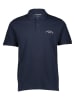 Jack & Jones Koszulka polo "College" w kolorze granatowym