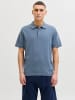 Jack & Jones Koszulka polo "Will" w kolorze niebieskim