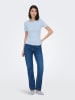 JDY Shirt "Lucky" lichtblauw